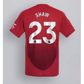 Manchester United Luke Shaw #23 Domaci Dres 2024-25 Kratak Rukavima